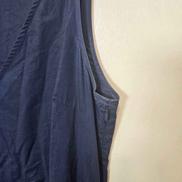 Derek Lam 10 Crosby Blue Sweatshirt Dress 2 in 1 Size 8 - Picture 14 of 14